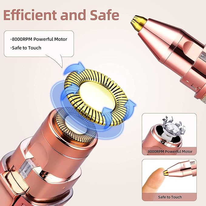Swallow's 2 in 1 Face and Eyebrow trimmer - alternate